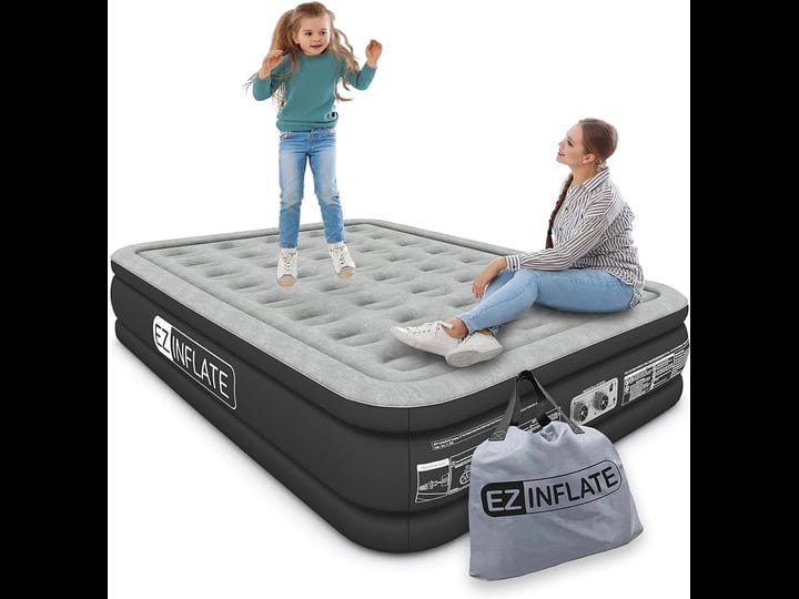 ez-inflate-luxury-double-high-queen-air-mattress-with-built-in-pump-queen-size-1