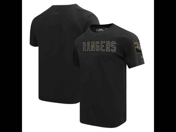 mens-pro-standard-black-new-york-rangers-wordmark-t-shirt-size-small-1