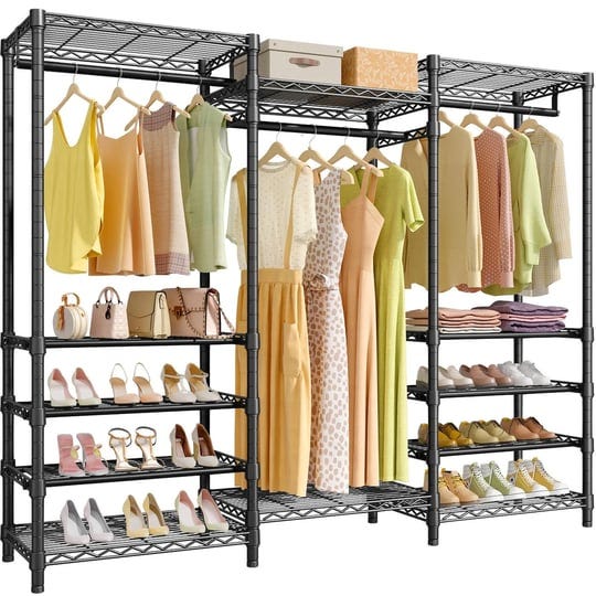 vipek-s3-i2-heavy-duty-garment-rack-with-adjustable-shoe-rack-free-standing-clothes-rack-custom-clos-1