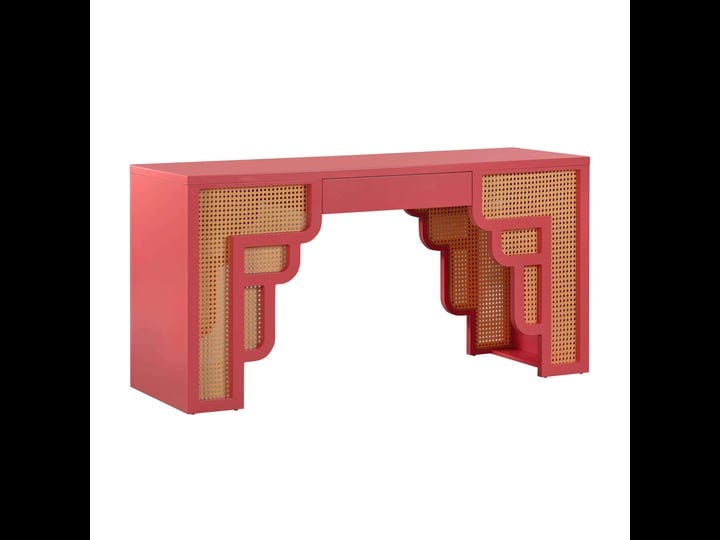 tov-furniture-suzie-coral-pink-rattan-executive-desk-1