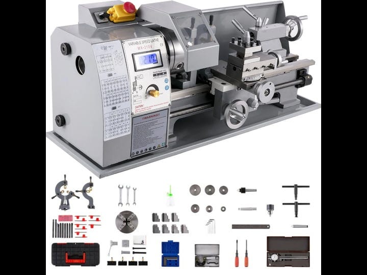 vevor-8x16-mini-metal-lathe-with-9-cutters-2-chucks-metal-turning-benchtop-1