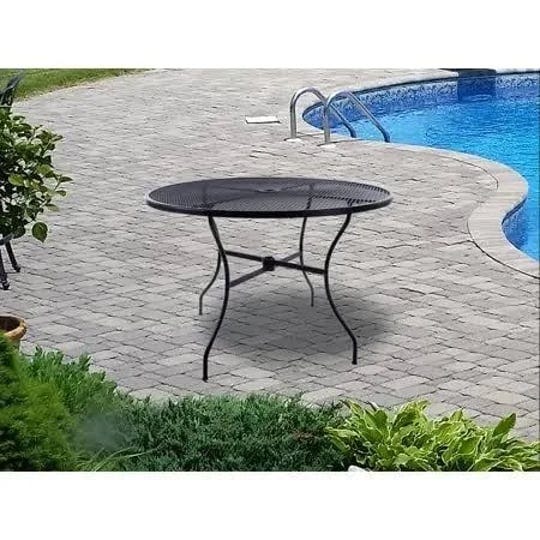 arlington-house-wrought-iron-outdoor-42-inch-round-dining-table-charcoal-size-none-1