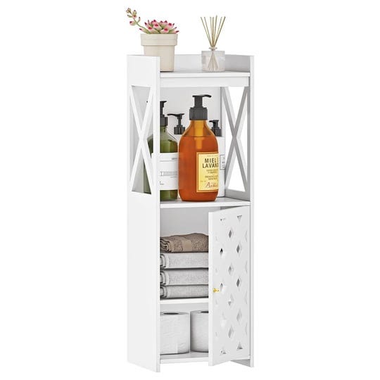 byfu-bathroom-storage-cabinet-white-bathroom-floor-cabinet-freestanding-organizer-with-door-and-open-1