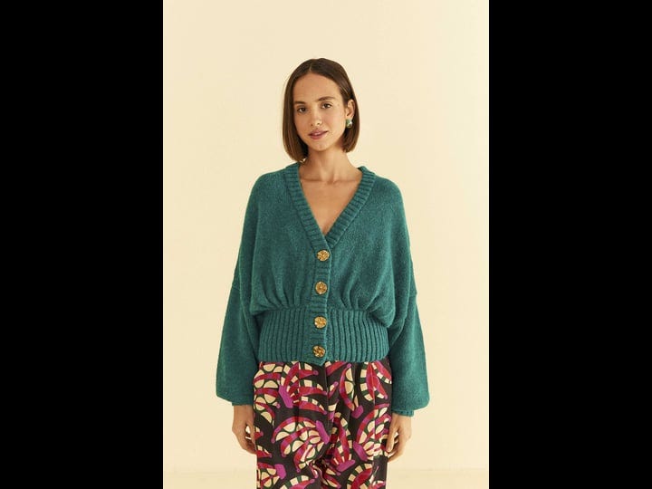 farm-rio-balloon-sleeve-cardigan-in-emerald-at-nordstrom-size-small-1