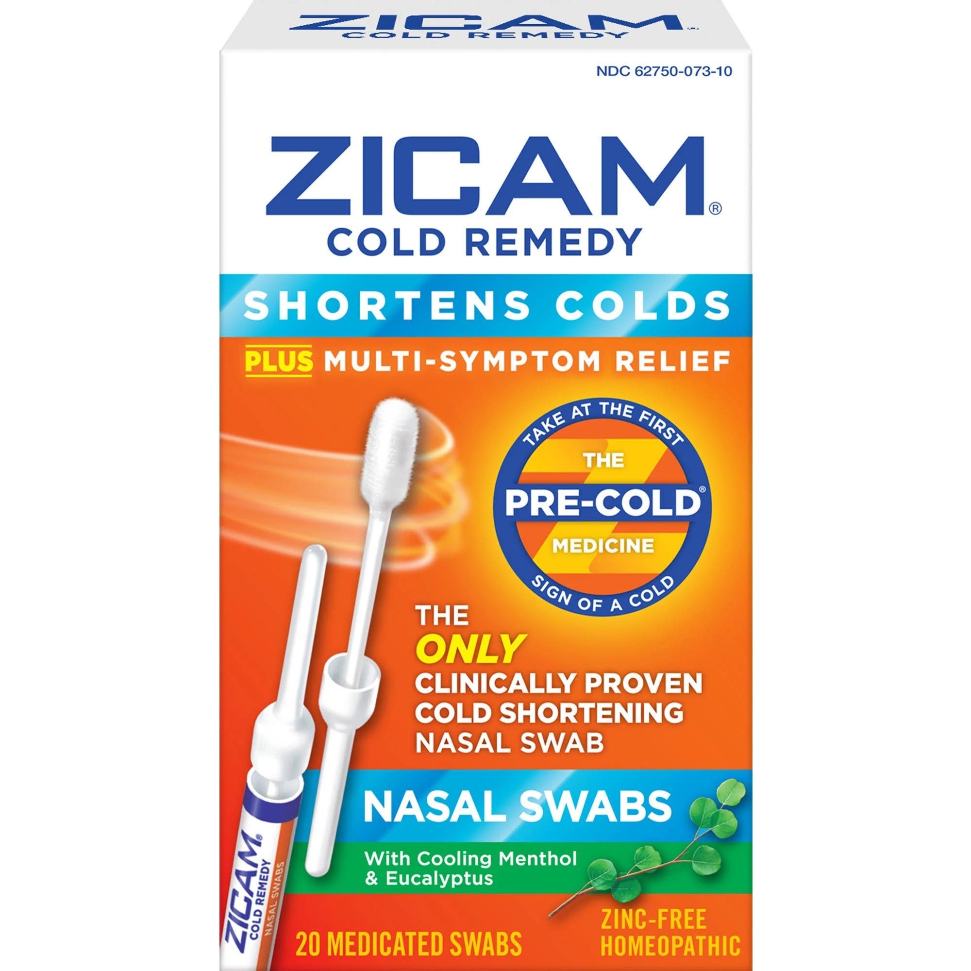 Zicam Cold Remedy Nasal Swabs for Relief | Image