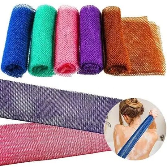 artrylin-5-pcs-african-net-sponge-african-long-net-bathing-sponge-bath-lathering-net-exfoliating-lon-1