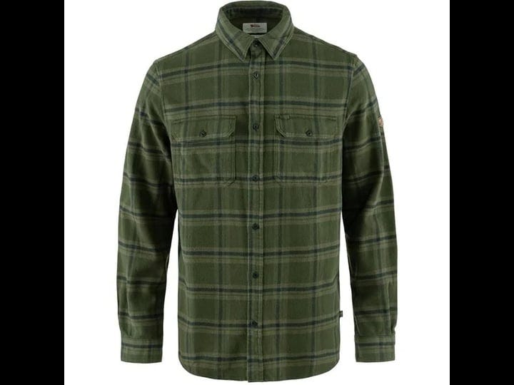 fj-llr-ven--vik-heavy-flannel-long-sleeve-shirt-laurel-green-xxl-1