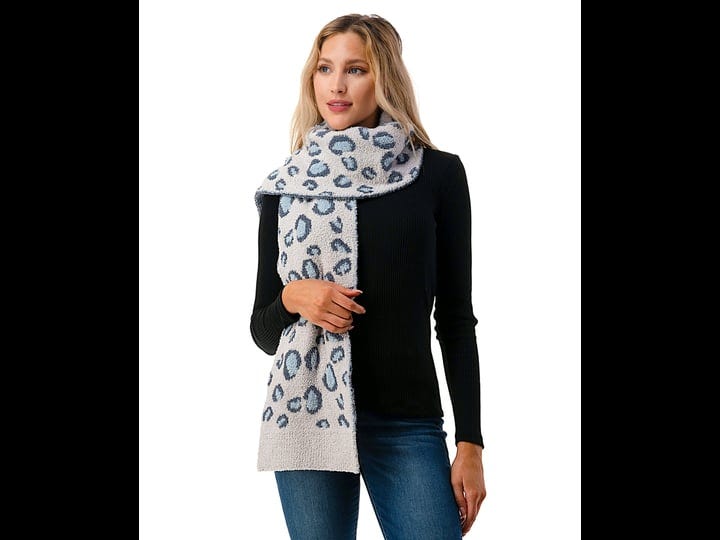 marcus-adler-womens-cozy-leopard-scarf-blue-1