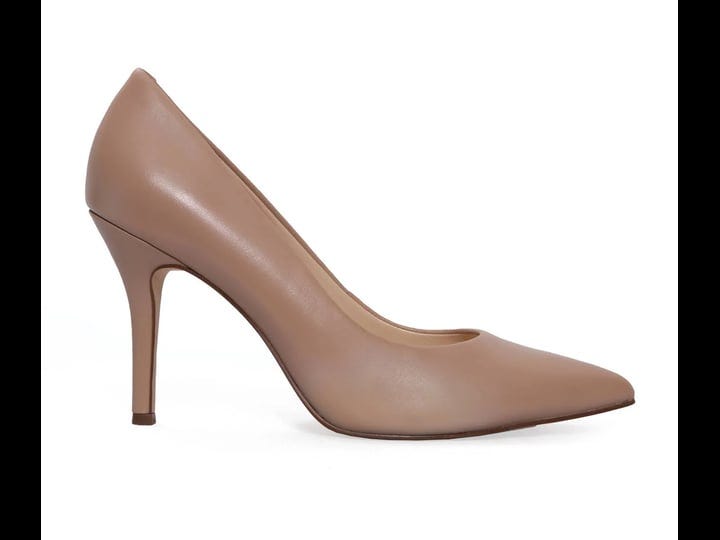 womens-nine-west-flax-pumps-nude-size-7-leather-1