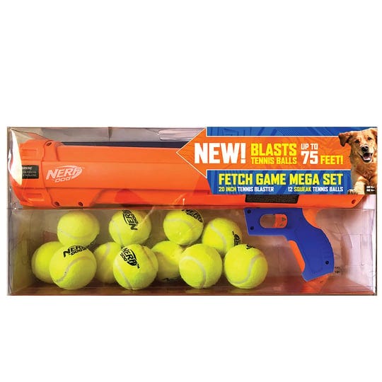 nerf-elite-20-blaster-dog-toy-12-squeak-tennis-balls-1