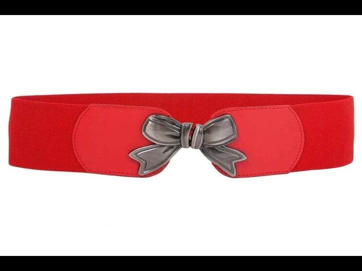 beltiscool-3-inch-wide-high-waist-bow-tie-fashion-stretch-belt-adult-unisex-size-small-medium-30-33--1