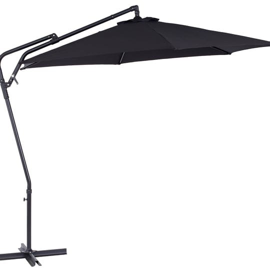 corliving-10-tilting-cantilever-patio-umbrella-black-1