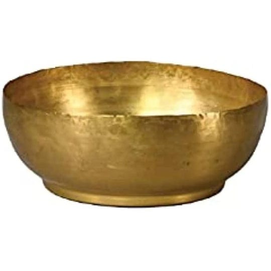 serene-spaces-living-antique-brass-decorative-bowl-use-as-metal-fruit-bowl-potpourri-catchall-for-en-1