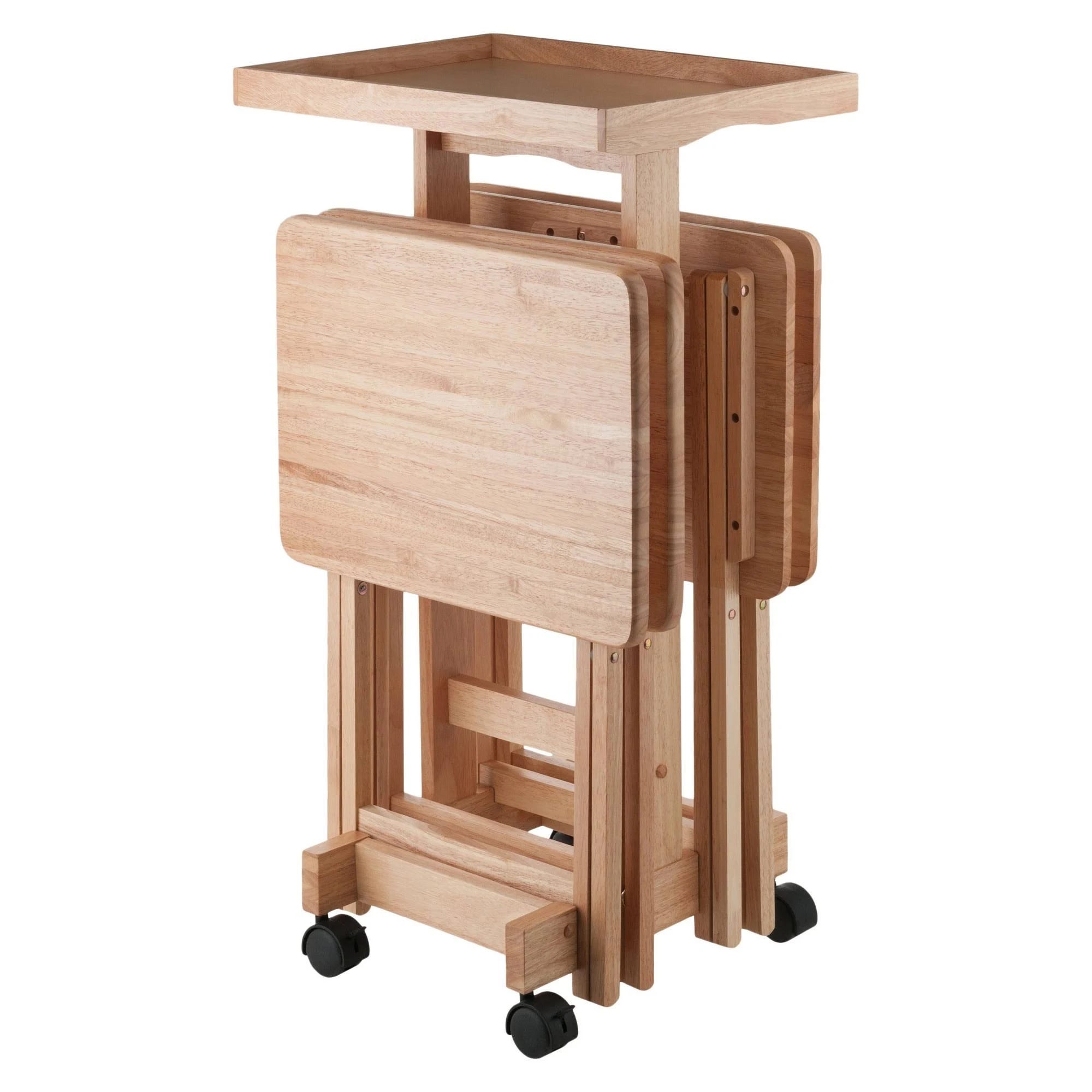 Winsome Wood TV Snack Table Set | Image