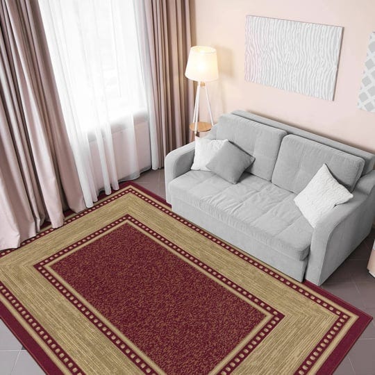 ottomanson-machine-washable-border-design-non-slip-rubberback-3x5-modern-area-rug-for-living-room-be-1