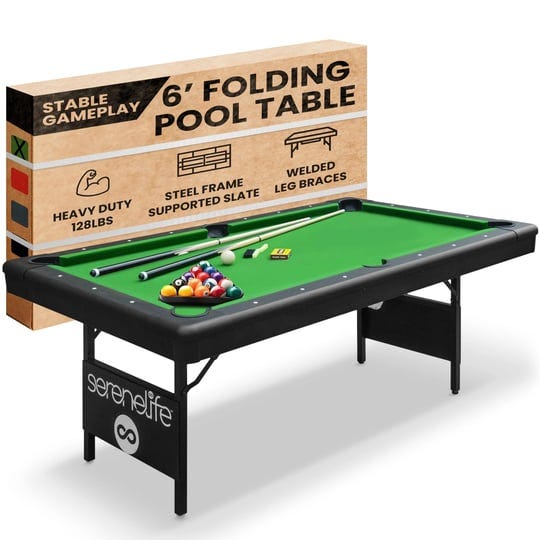 serenelife-6-ft-folding-pool-table-portable-billiard-table-includes-2x-cue-sticks-full-set-of-balls--1