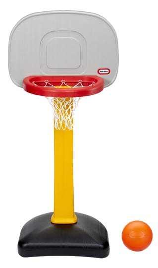 little-tikes-totsports-basketball-set-non-adjustable-post-1