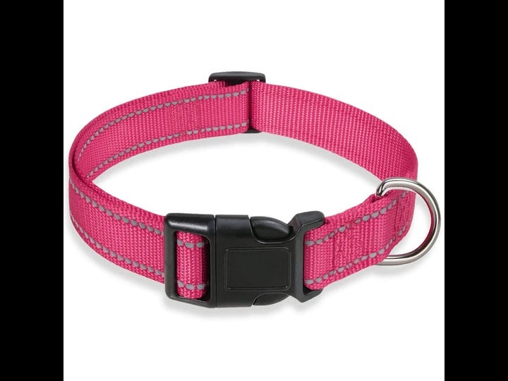 boomiboo-reflective-dog-collar-with-buckle-adjustable-safety-nylon-collars-for-small-medium-large-do-1