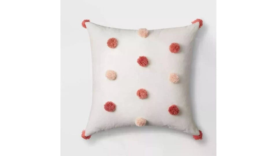 pillowfort-square-tassel-throw-pillow-pink-target-1