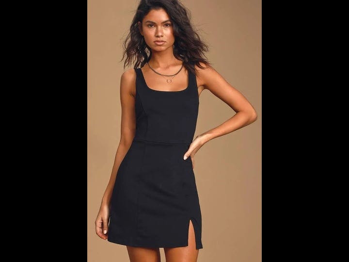lulus-always-admired-black-sleeveless-mini-dress-size-medium-100-polyester-1