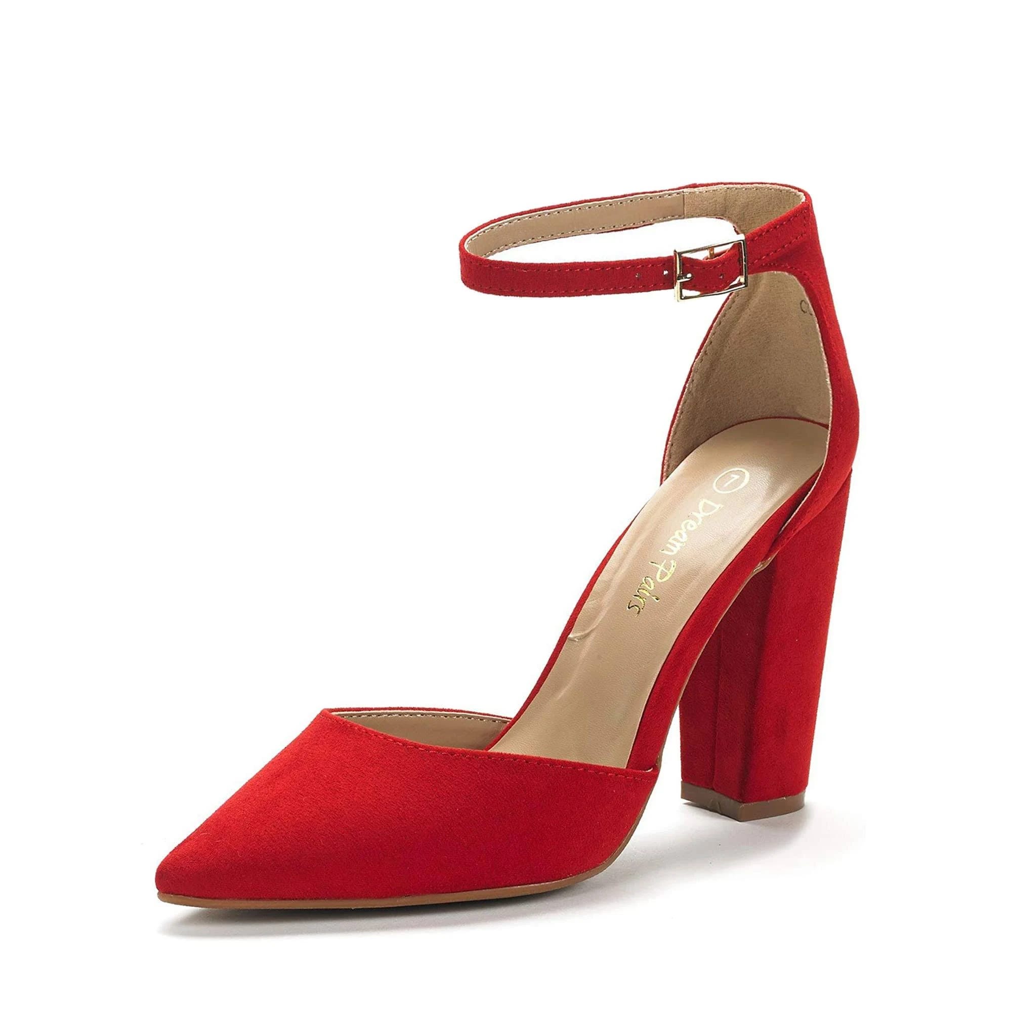 Comfortable Coco High Heel Pump - Adjustable Strap and Padded Insole | Image