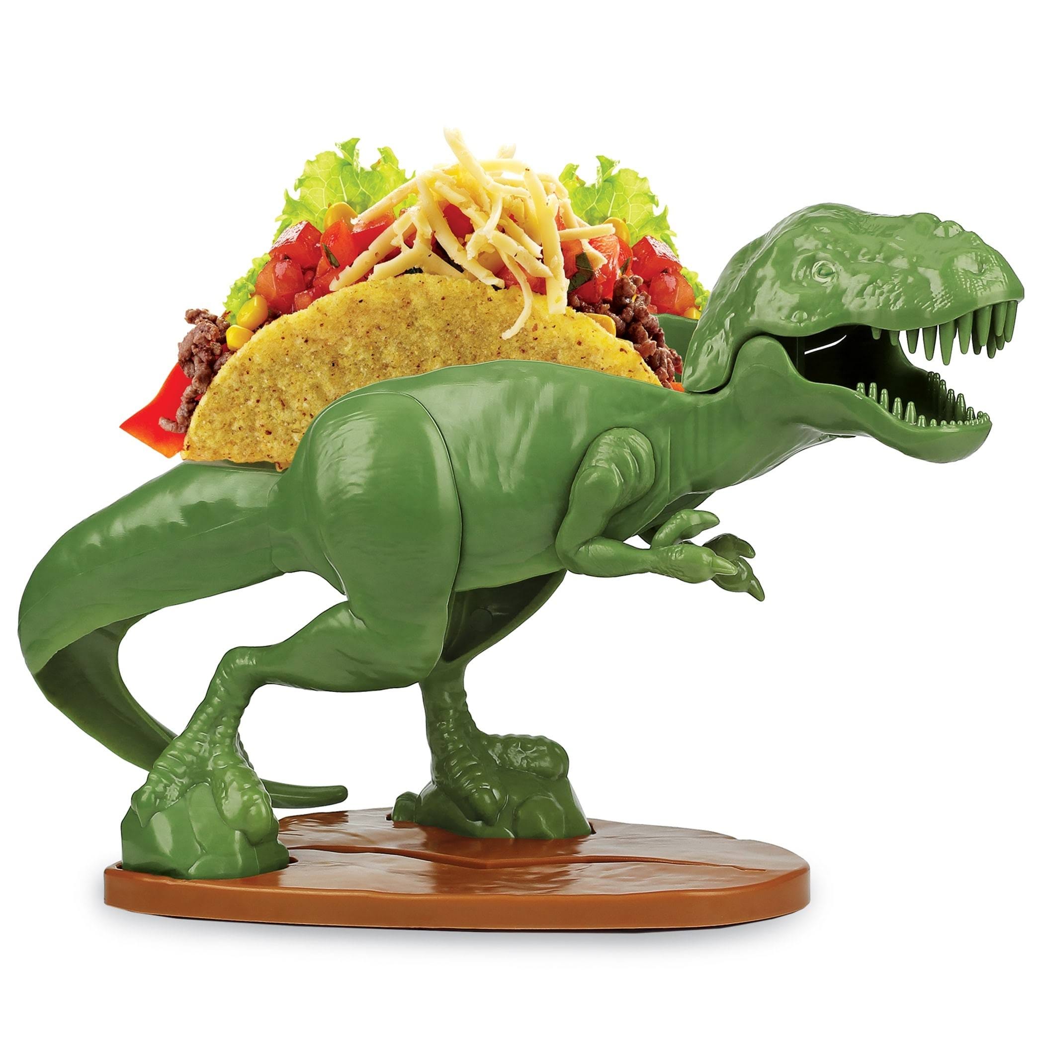 Sculpted Dinosaur Taco & Snack Holder for Fun Meals | Image