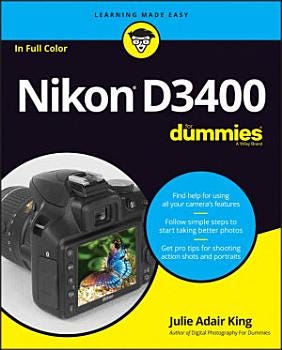 Nikon D3400 For Dummies | Cover Image