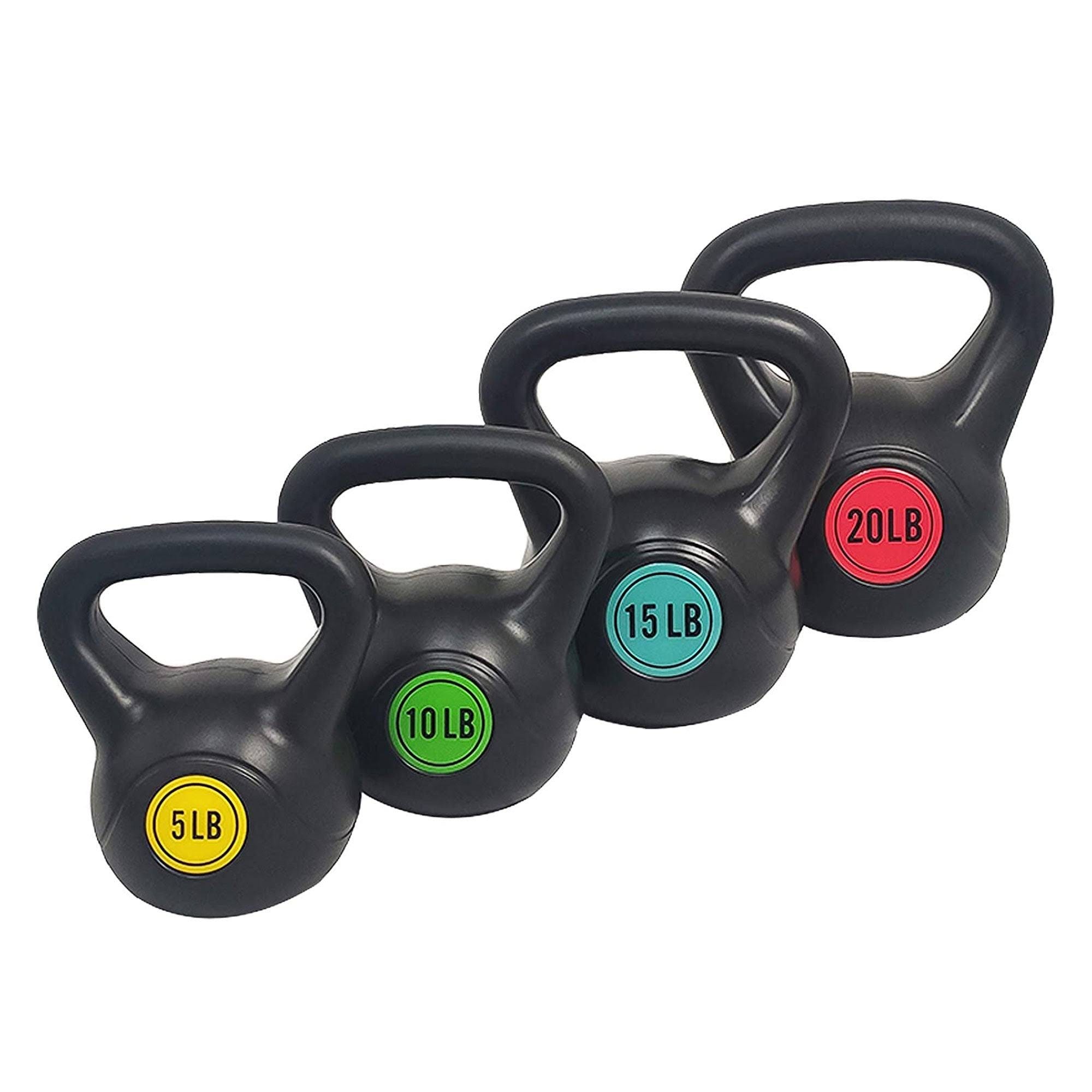 Premium 4-Piece Kettlebell Set for Full Body Workouts | Image