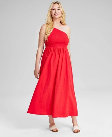 and-now-this-womens-cotton-one-shoulder-smocked-maxi-dress-created-for-macys-hibiscus-bloom-size-xxs-1