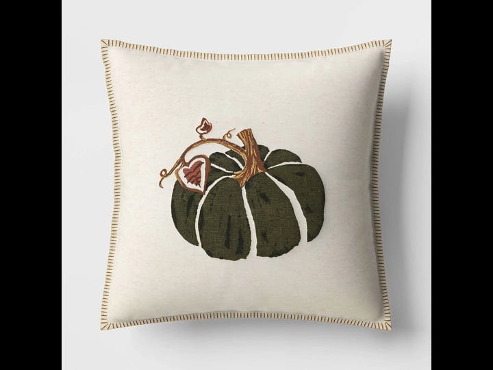 printed-pumpkin-with-blanket-stitch-edge-square-throw-pillow-light-beige-threshold-1