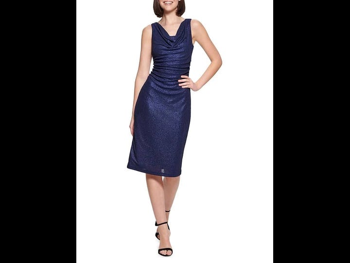 kensie-womens-shimmer-cowlneck-sheath-dress-navy-size-4-1