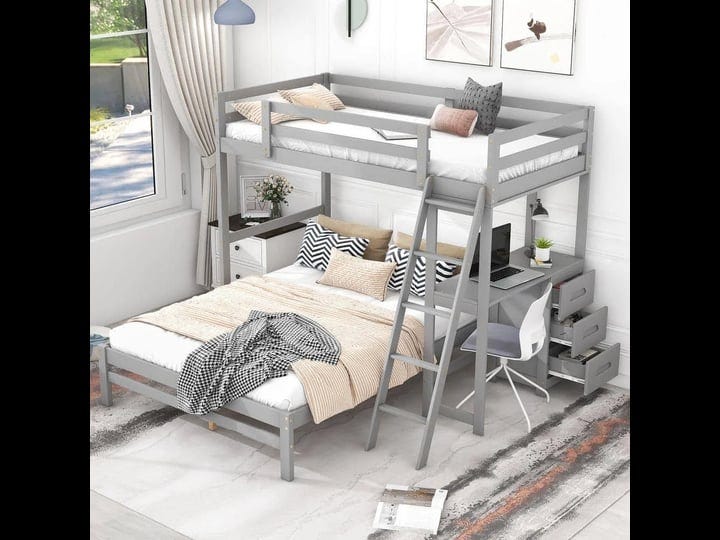 harper-bright-designs-gray-twin-over-full-wooden-bunk-bed-with-built-in-desk-3-drawers-and-ladder-1