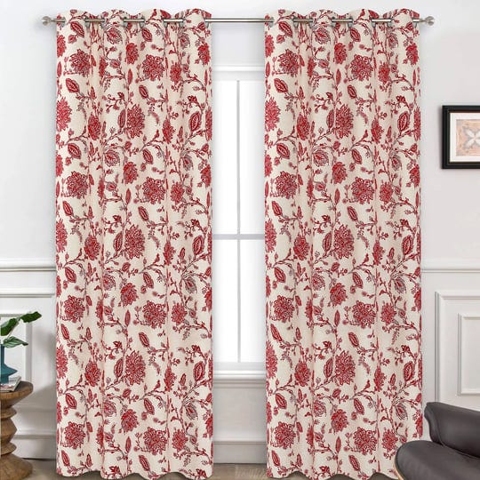driftaway-linen-floral-paisley-red-blackout-curtains-for-living-room-bedroom-96-inch-length-2-panels-1