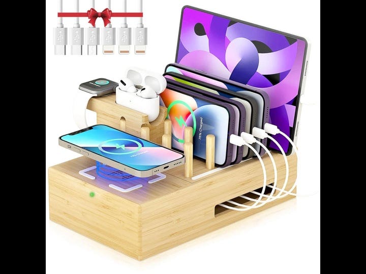 bamboo-charging-station-for-multiple-devices-darfoo-docking-station-organizer-1-qi-certified-fast-wi-1