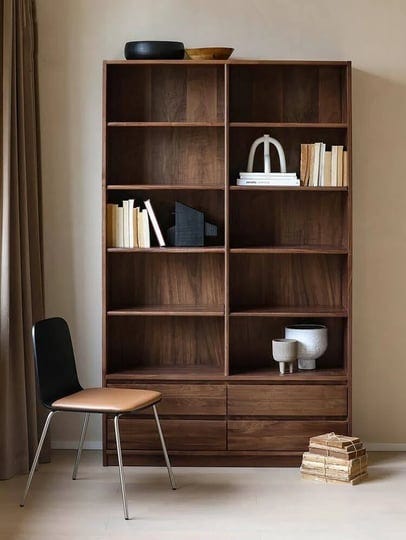 walnut-bookcase-dark-walnut-bookcase-walnut-bookcase-with-doors-low-walnut-bookcase-1
