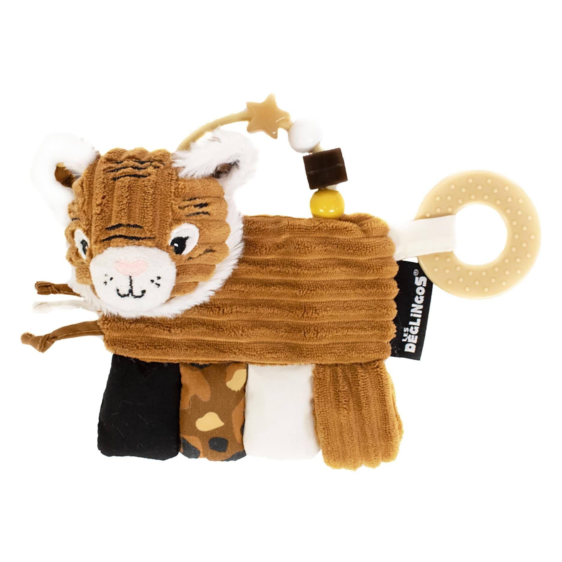 Speculos the Tiger Plush Activity Rattle for Babies | Image