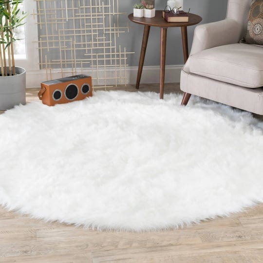 walk-on-me-white-6-ft-x-6-ft-luxuriously-soft-and-eco-friendly-round-faux-fur-area-rug-1