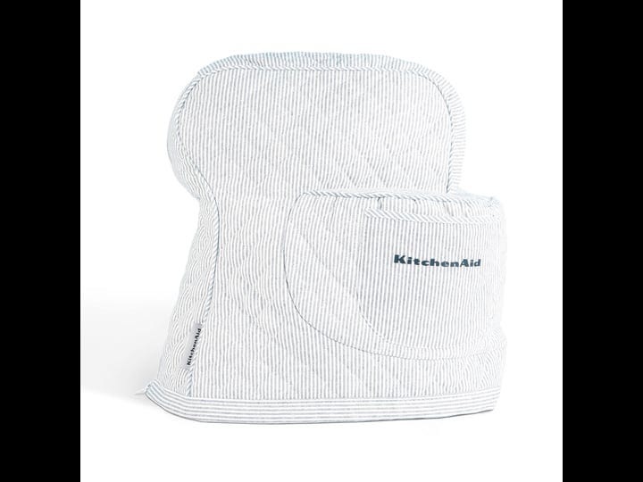 kitchenaid-fitted-tilt-head-ticking-stripe-stand-mixer-cover-with-storage-pocket-quilted-100-cotton--1