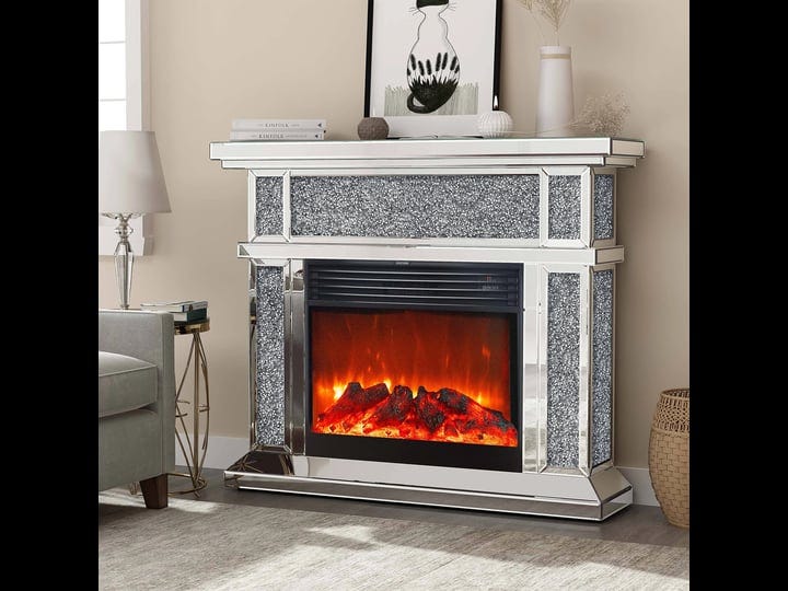 mirrored-electric-fireplace-fireplace-mantel-freestanding-heater-firebox-with-remote-control-3d-flam-1