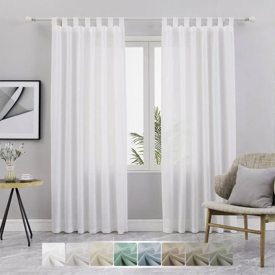 hoydumuia-white-linen-curtains-96-inches-length-tab-top-curtains-2-panels-set-light-filtering-semi-s-1