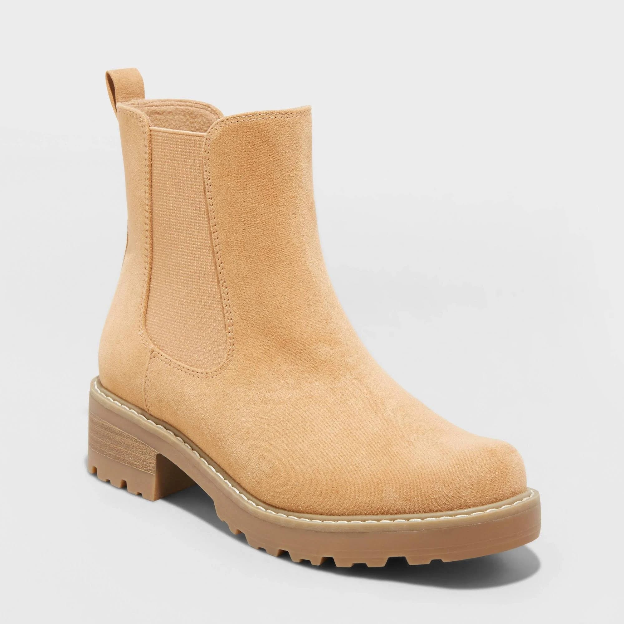 Comfy Chelsea Boots: Memory Foam Comfort and Cognac Style | Image