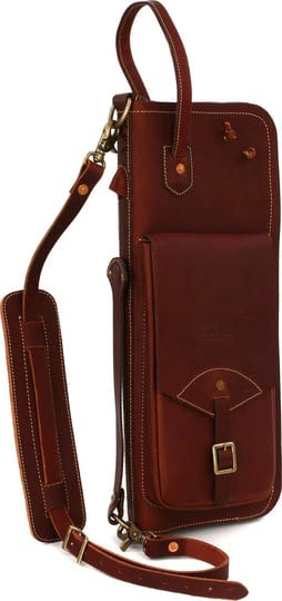 tackle-instrument-supply-leather-stick-case-with-stick-stand-brown-1