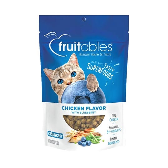 fruitables-cat-treats-chicken-flavor-with-blueberry-crunchy-2-5-oz-1