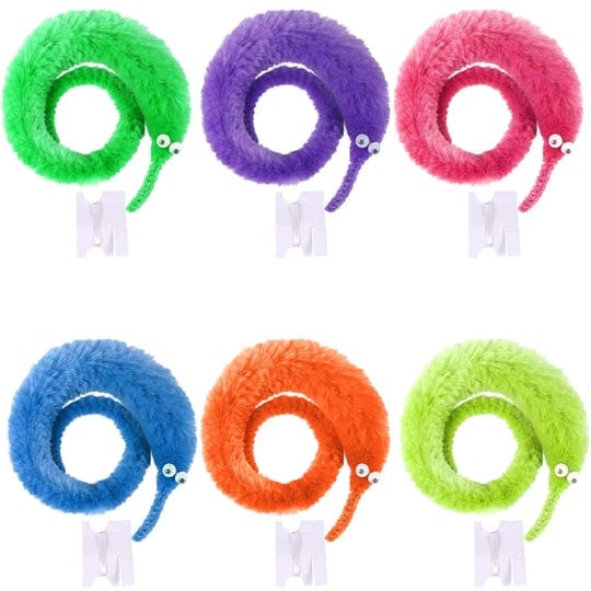 unime-12-pack-magic-worm-toys-wiggly-twisty-fuzzy-worm-trick-toys-carnival-party-favors6-colors-1