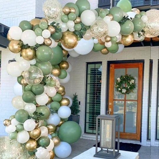 sage-green-balloon-garland-kit-arch-oh-baby-shower-olive-matte-different-sizes-decor-happy-birthday--1