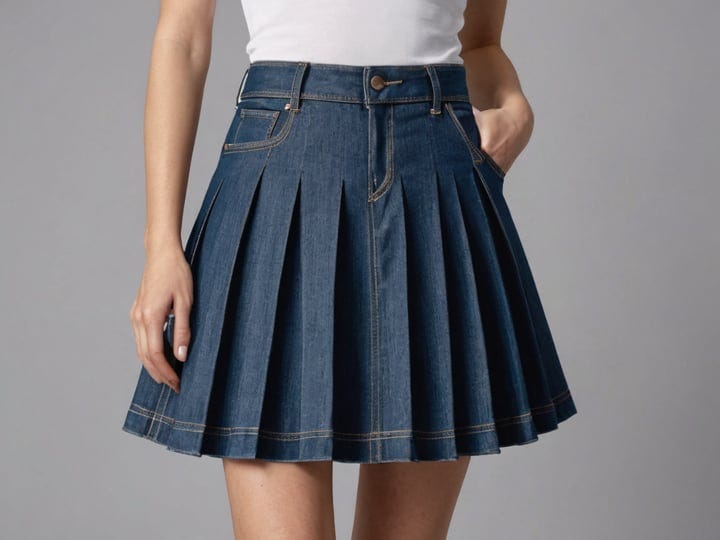 Pleated-Denim-Skirts-3