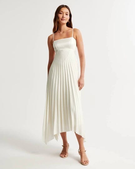 womens-the-af-giselle-clasp-back-pleated-midi-dress-in-cream-size-xxl-tall-abercrombie-fitch-1