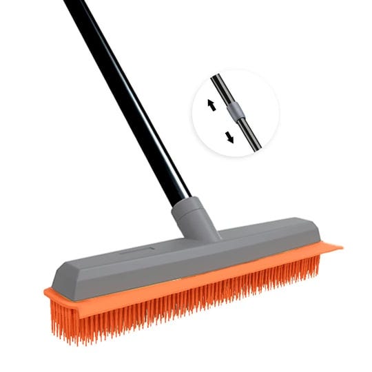 treelen-rubber-broom-carpet-rake-pet-hair-remover-broom-with-squeegee-extension-push-broom-for-carpe-1