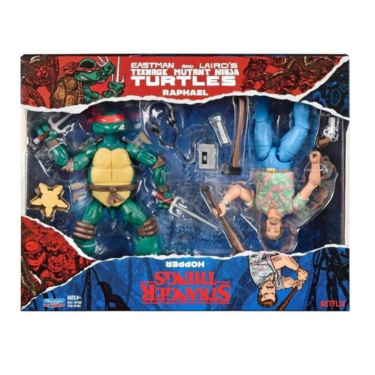 teenage-mutant-ninja-turtles-and-stranger-things-upside-down-remix-6-raphael-and-hopper-action-figur-1