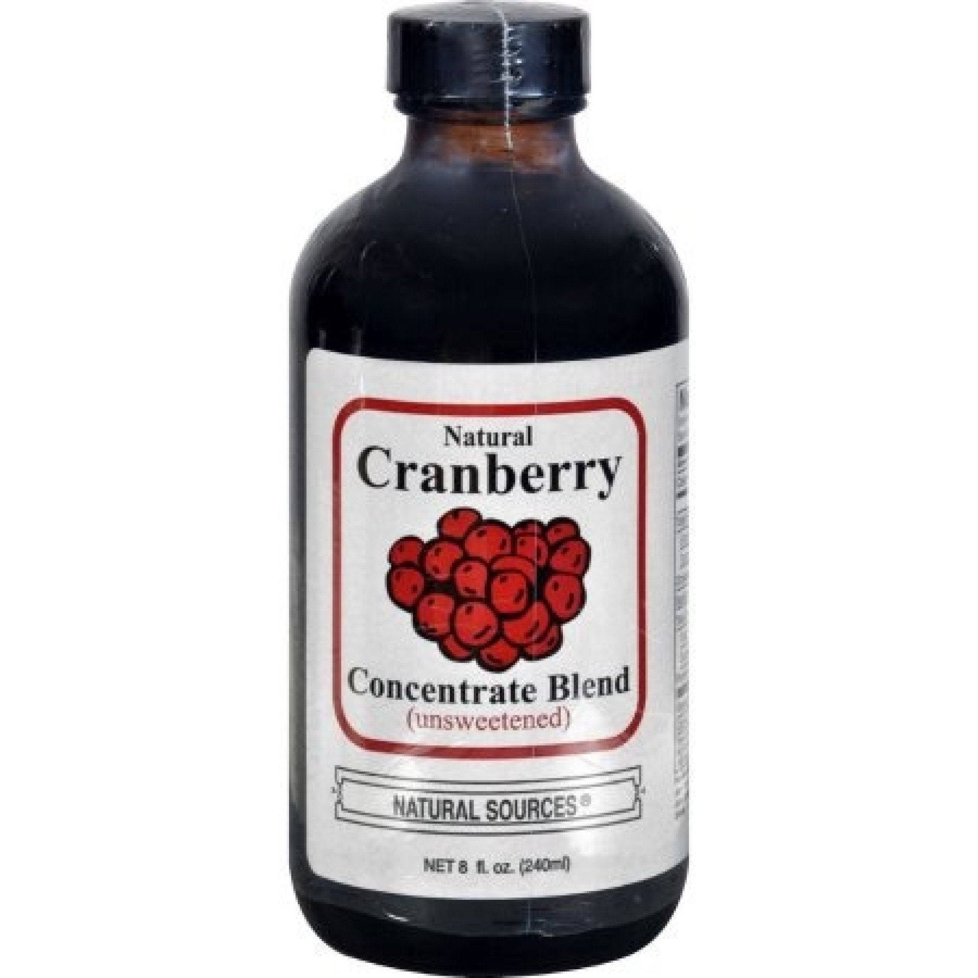 Natural Sources Cranberry Concentrate - Enhanced Urinary Tract Health Drink | Image
